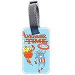 Adventure Time Avengers Age Of Ultron Luggage Tag (two sides) Back