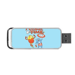 Adventure Time Avengers Age Of Ultron Portable Usb Flash (one Side) by Sarkoni