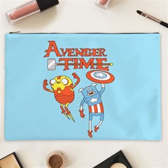 Adventure Time Avengers Age Of Ultron Cosmetic Bag (xxl) by Sarkoni