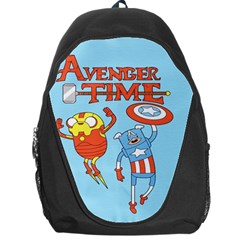 Adventure Time Avengers Age Of Ultron Backpack Bag by Sarkoni