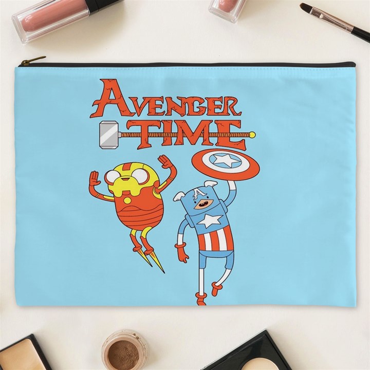 Adventure Time Avengers Age Of Ultron Cosmetic Bag (XXXL)