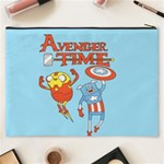 Adventure Time Avengers Age Of Ultron Cosmetic Bag (XXXL) Back