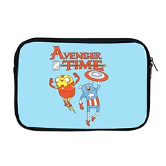 Adventure Time Avengers Age Of Ultron Apple Macbook Pro 17  Zipper Case by Sarkoni