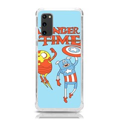 Adventure Time Avengers Age Of Ultron Samsung Galaxy S20 6 2 Inch Tpu Uv Case by Sarkoni