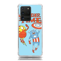 Adventure Time Avengers Age Of Ultron Samsung Galaxy S20 Ultra 6 9 Inch Tpu Uv Case by Sarkoni