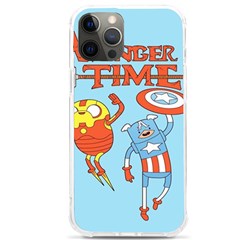 Adventure Time Avengers Age Of Ultron Iphone 12 Pro Max Tpu Uv Print Case by Sarkoni