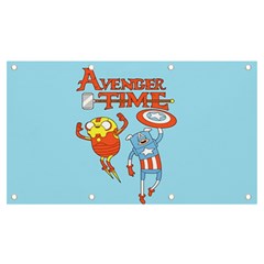 Adventure Time Avengers Age Of Ultron Banner And Sign 7  X 4  by Sarkoni