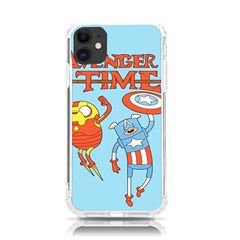 Adventure Time Avengers Age Of Ultron Iphone 11 Tpu Uv Print Case by Sarkoni