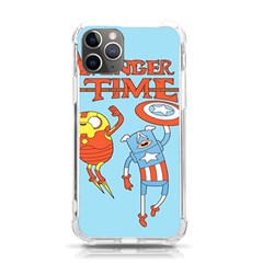 Adventure Time Avengers Age Of Ultron Iphone 11 Pro 5 8 Inch Tpu Uv Print Case by Sarkoni