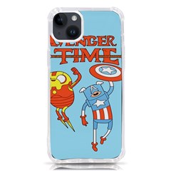 Adventure Time Avengers Age Of Ultron Iphone 14 Plus Tpu Uv Print Case by Sarkoni