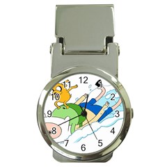 Adventure Time Finn And Jake Snow Money Clip Watches by Sarkoni