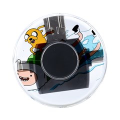 Adventure Time Finn And Jake Snow On-the-go Memory Card Reader by Sarkoni