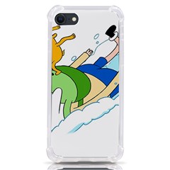 Adventure Time Finn And Jake Snow Iphone Se by Sarkoni