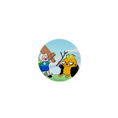 Adventure Time Finn And Jake Cartoon Network Parody 1  Mini Buttons by Sarkoni