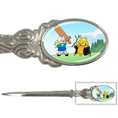 Adventure Time Finn And Jake Cartoon Network Parody Letter Opener by Sarkoni