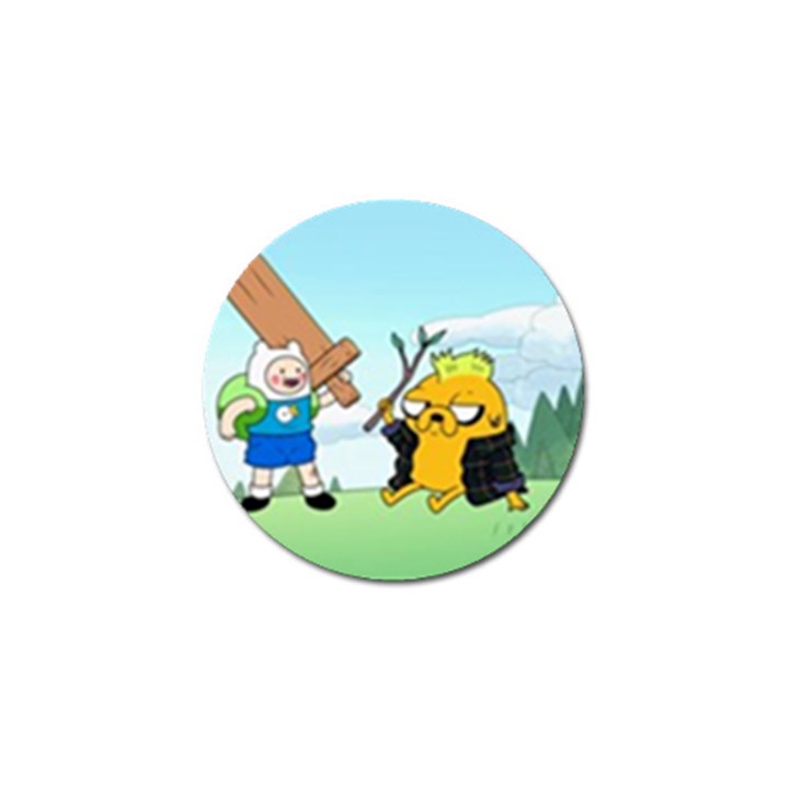 Adventure Time Finn And Jake Cartoon Network Parody Golf Ball Marker (10 pack)