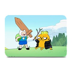 Adventure Time Finn And Jake Cartoon Network Parody Plate Mats by Sarkoni