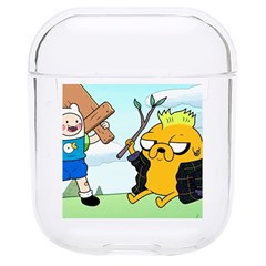 Adventure Time Finn And Jake Cartoon Network Parody Hard Pc Airpods 1/2 Case by Sarkoni