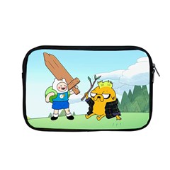 Adventure Time Finn And Jake Cartoon Network Parody Apple Macbook Pro 13  Zipper Case by Sarkoni