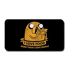 Adventure Time Jake  I Love Food Medium Bar Mat by Sarkoni