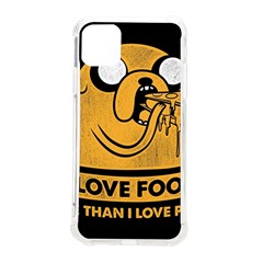 Adventure Time Jake  I Love Food Iphone 11 Pro Max 6 5 Inch Tpu Uv Print Case by Sarkoni