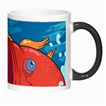 Adventure Time Fish Landscape Morph Mug Right