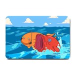 Adventure Time Fish Landscape Small Doormat 24 x16  Door Mat