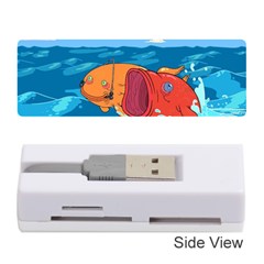 Adventure Time Fish Landscape Memory Card Reader (stick) by Sarkoni