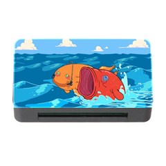 Adventure Time Fish Landscape Memory Card Reader With Cf by Sarkoni