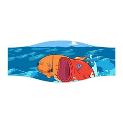 Adventure Time Fish Landscape Stretchable Headband