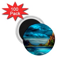 Artistic Fantasy Psychedelic 1 75  Magnets (100 Pack)  by Sarkoni