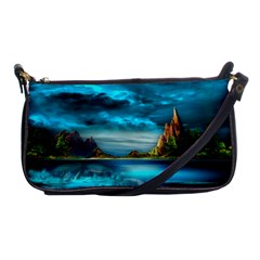 Artistic Fantasy Psychedelic Shoulder Clutch Bag by Sarkoni