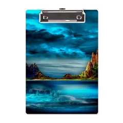 Artistic Fantasy Psychedelic A5 Acrylic Clipboard by Sarkoni