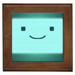 Adventure Time Bmo Framed Tile by Sarkoni