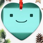 Adventure Time Bmo Ornament (Heart) Front