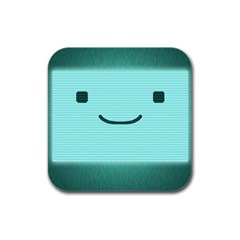 Adventure Time Bmo Rubber Square Coaster (4 Pack) by Sarkoni