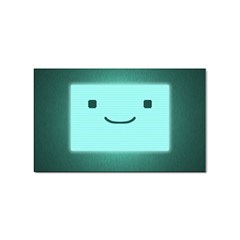 Adventure Time Bmo Sticker (rectangular) by Sarkoni