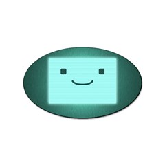 Adventure Time Bmo Sticker Oval (100 Pack) by Sarkoni