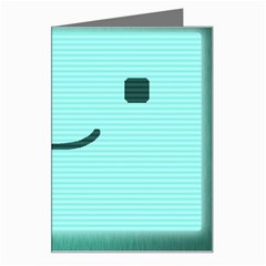 Adventure Time Bmo Greeting Card by Sarkoni