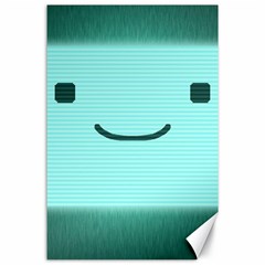 Adventure Time Bmo Canvas 24  X 36  by Sarkoni