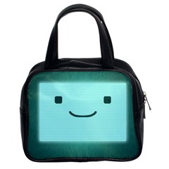 Adventure Time Bmo Classic Handbag (two Sides) by Sarkoni