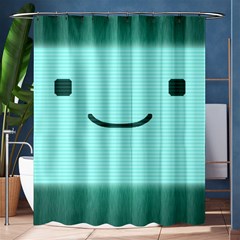 Adventure Time Bmo Shower Curtain 60  X 72  (medium)  by Sarkoni