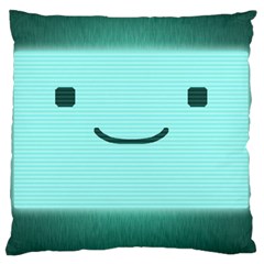 Adventure Time Bmo Standard Premium Plush Fleece Cushion Case (two Sides) by Sarkoni