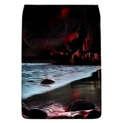 Artistic Creepy Dark Evil Fantasy Halloween Horror Psychedelic Scary Spooky Removable Flap Cover (s) by Sarkoni