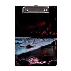 Artistic Creepy Dark Evil Fantasy Halloween Horror Psychedelic Scary Spooky A5 Acrylic Clipboard by Sarkoni