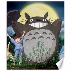 Illustration Anime Cartoon My Neighbor Totoro Canvas 8  X 10  by Sarkoni