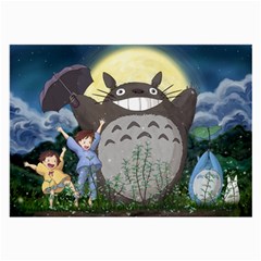 Illustration Anime Cartoon My Neighbor Totoro Large Glasses Cloth by Sarkoni