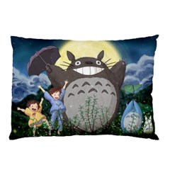 Illustration Anime Cartoon My Neighbor Totoro Pillow Case by Sarkoni