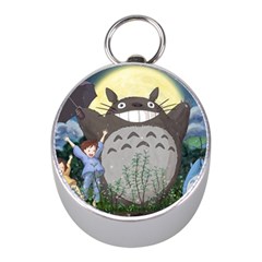 Illustration Anime Cartoon My Neighbor Totoro Mini Silver Compasses by Sarkoni