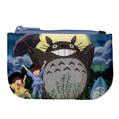 Illustration Anime Cartoon My Neighbor Totoro Large Coin Purse by Sarkoni